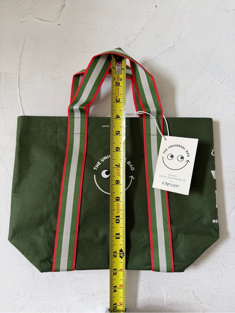 Anya Hindmarch x Citysuper The Universal Bag Oliver Green Small - Picture 4 of 9